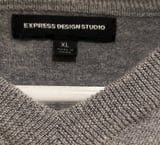 Men's Grey Knit Sweater 2