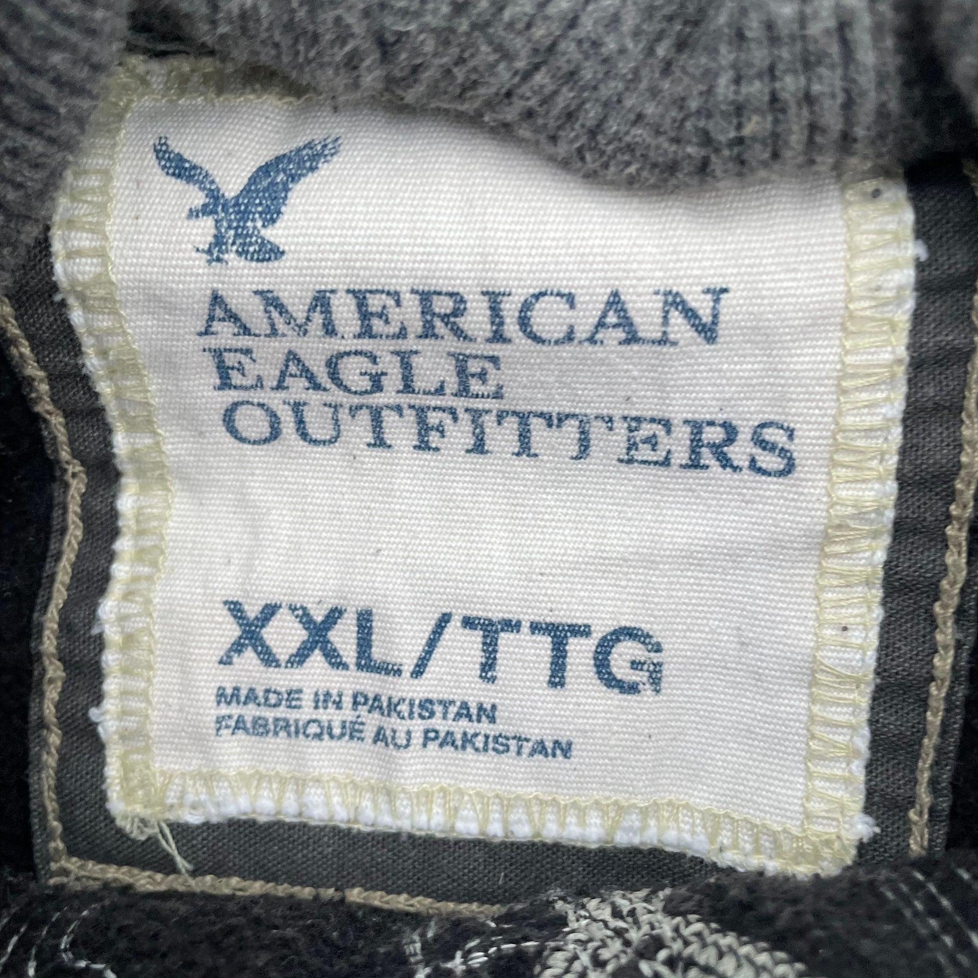 American Eagle Black Hoodie Sweatshirt 3