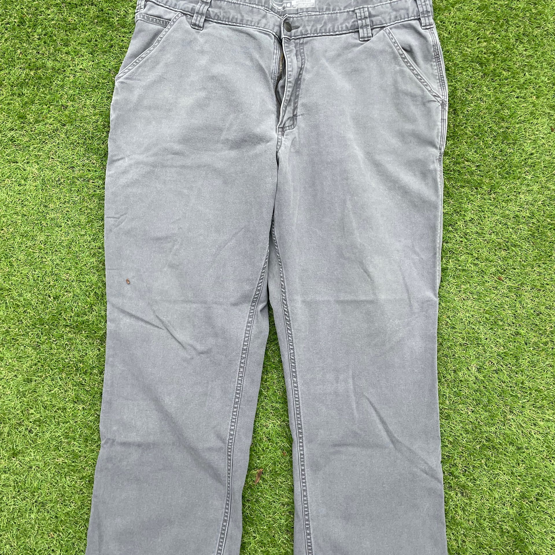 Carhartt Men's Gray Work Pants 3
