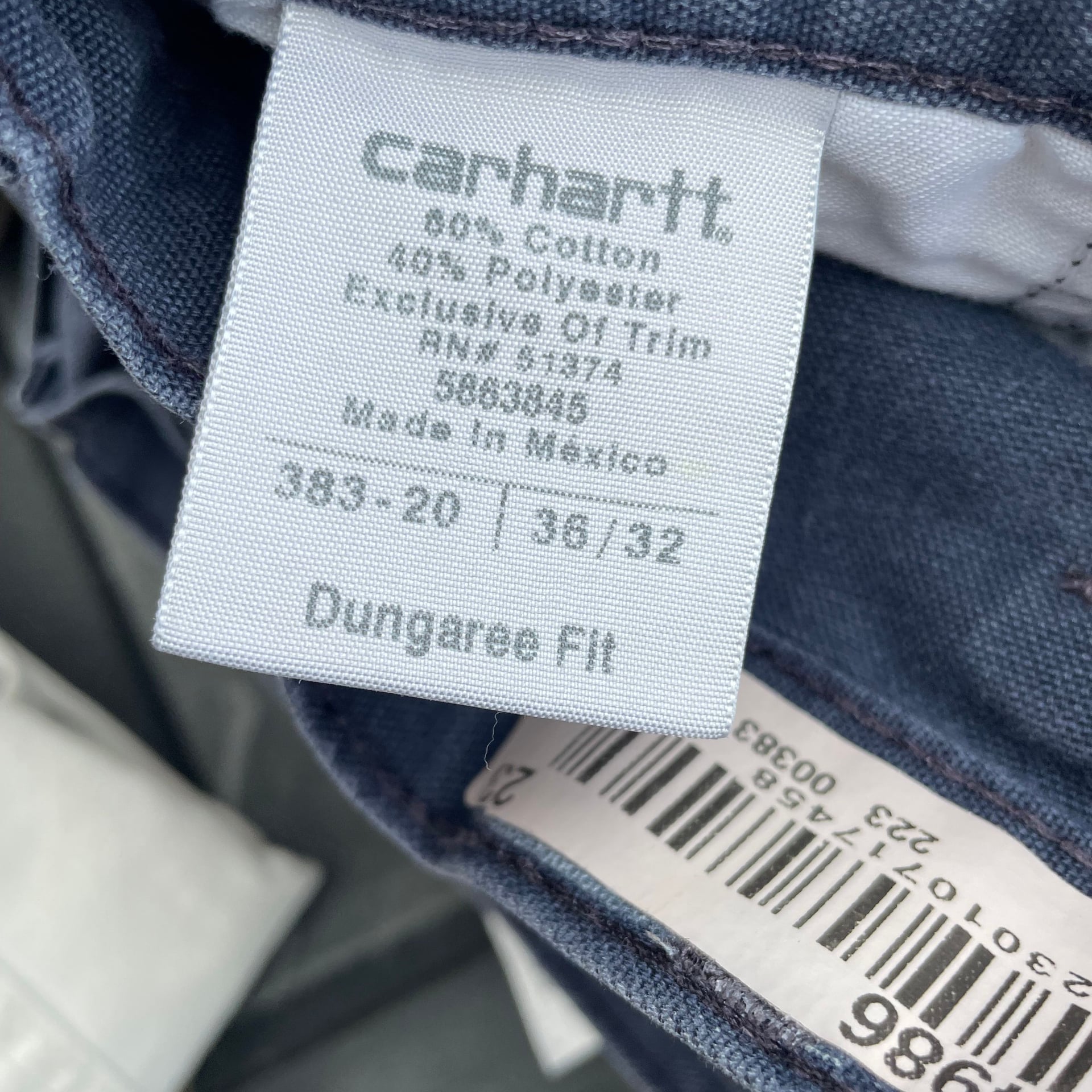 Modern 2014 Carhartt B11 Carpenter Work Pants W36X32 4