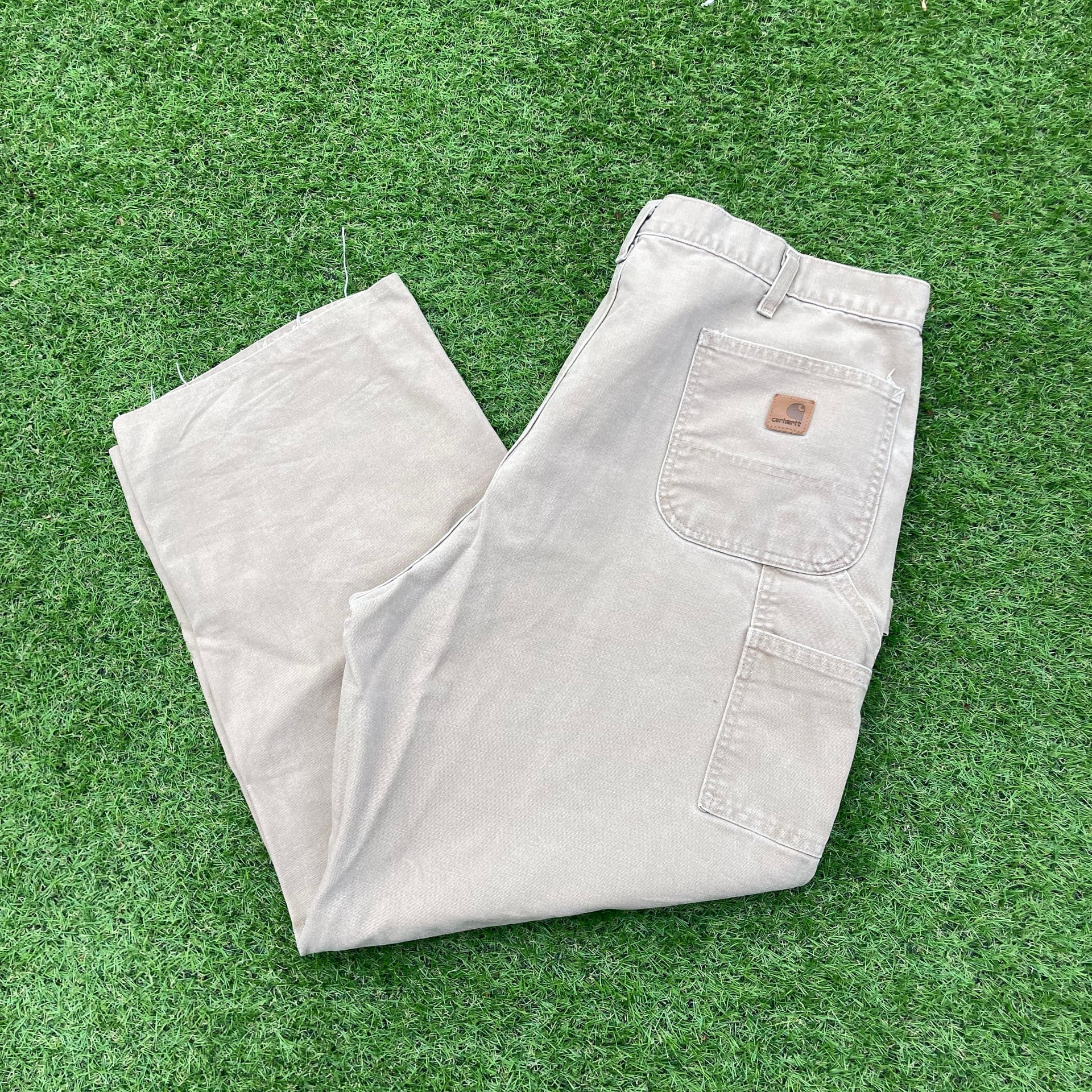 Carhartt Beige Work Pants 40X34 1