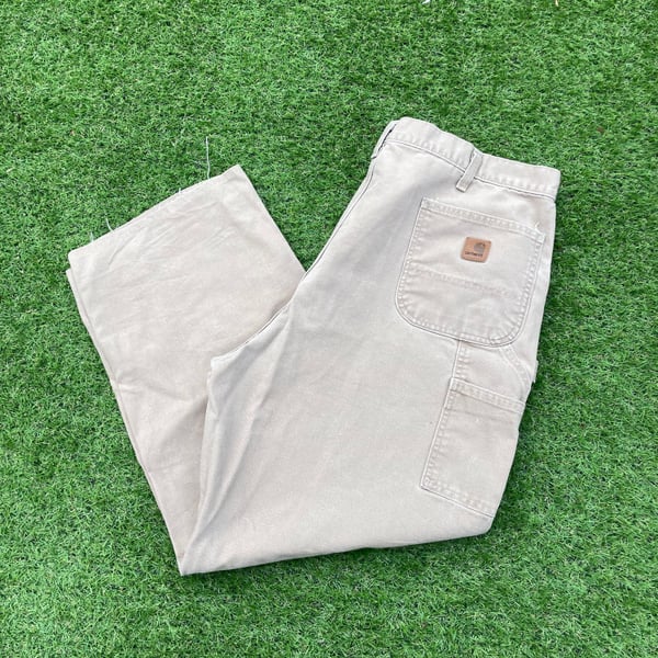 Carhartt Beige Work Pants 40X34