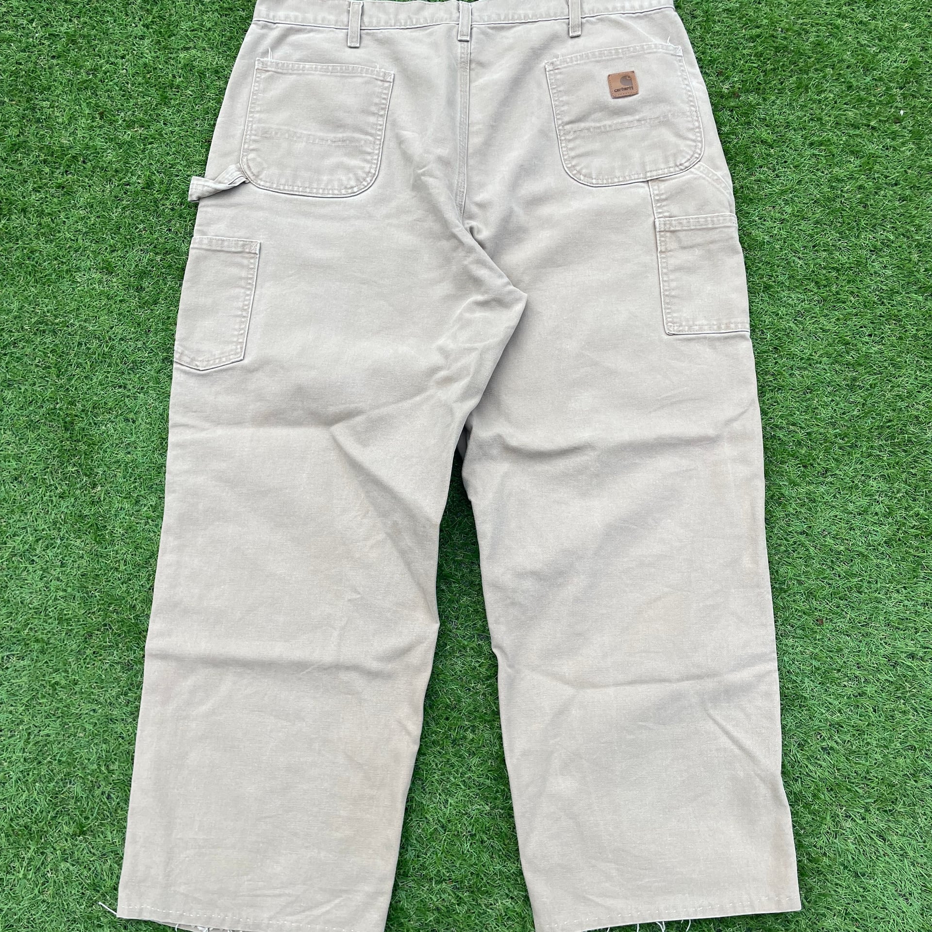 Carhartt Beige Work Pants 40X34 2