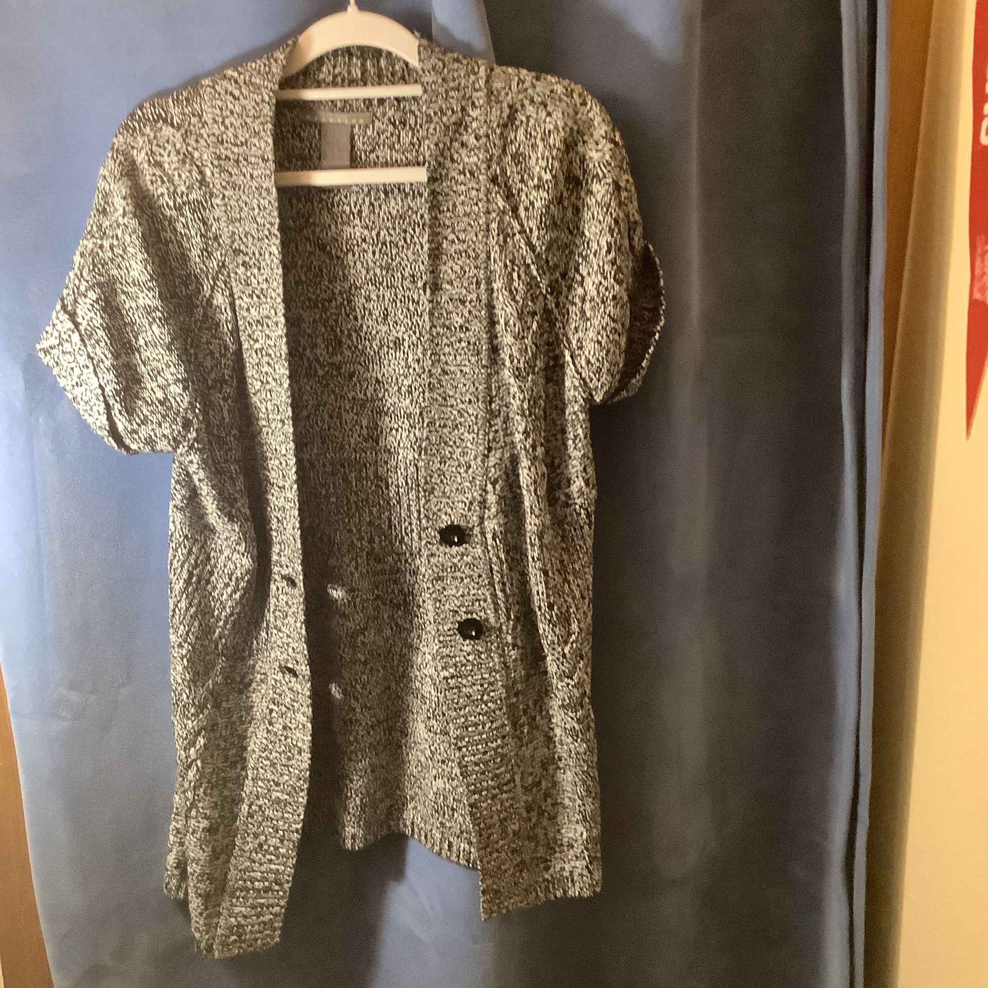 Women's Short Sleeve Open Front Cardigan 2
