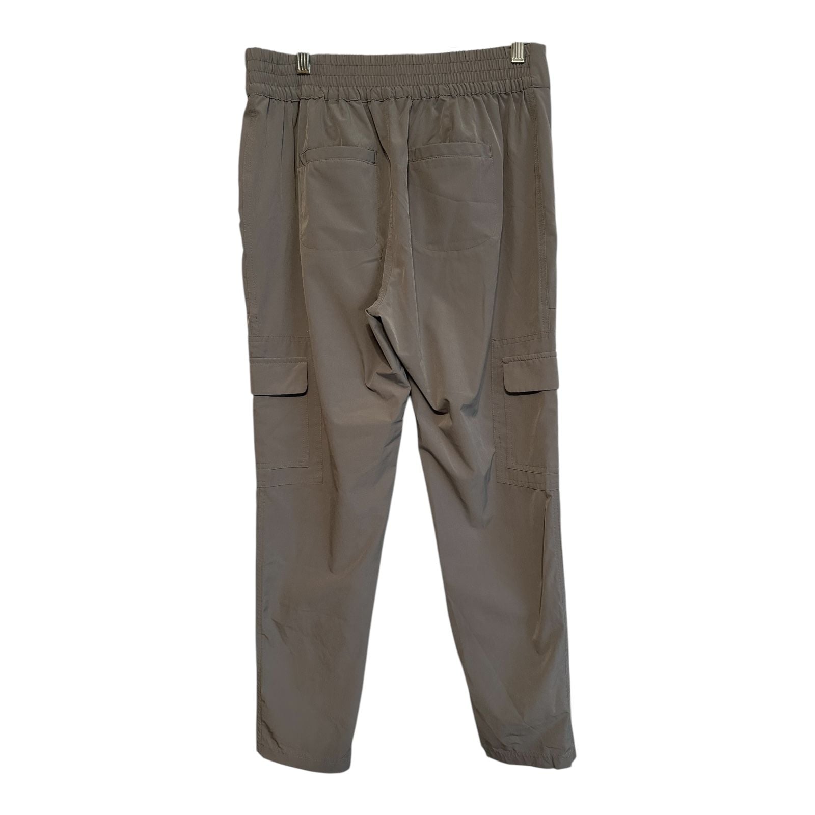 G.H. Bass & Co Womens SZ MED Straight Leg Cargo Pants Gray Pull On
3