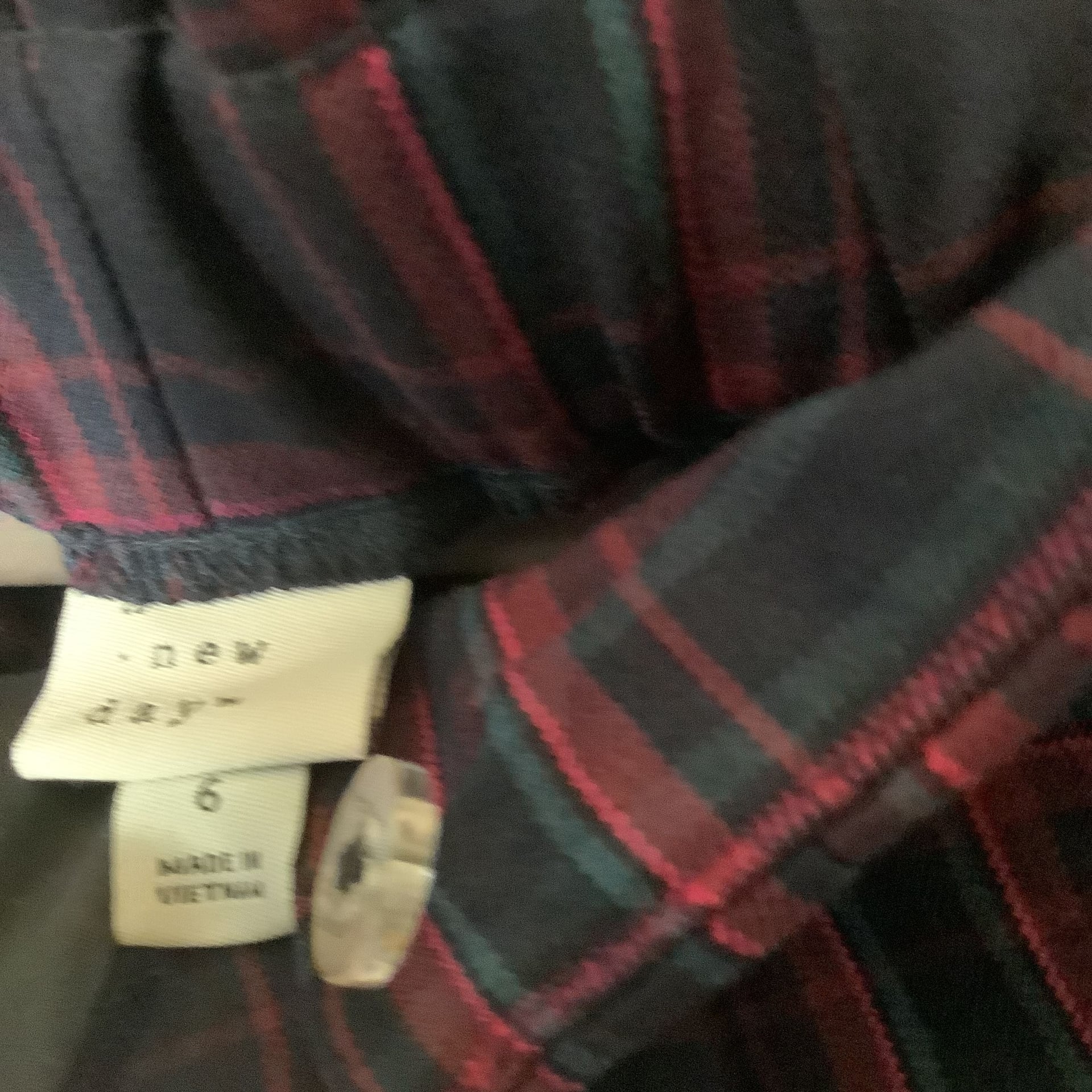 Plaid Tartan Patterned Trousers 2