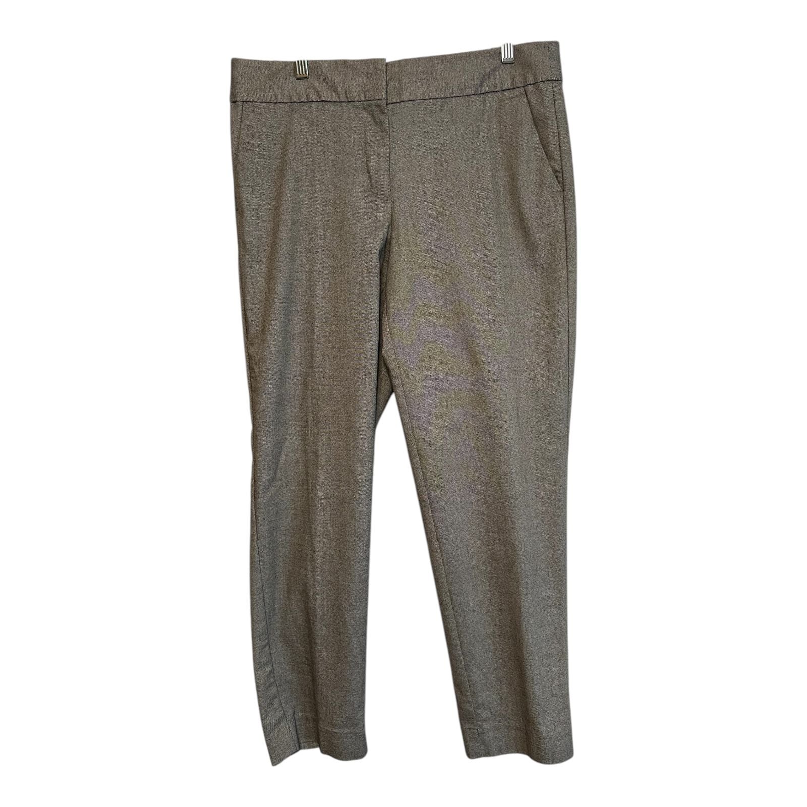 LOFT Pencil Pant Womens Size 8 Straight Leg Gray 2