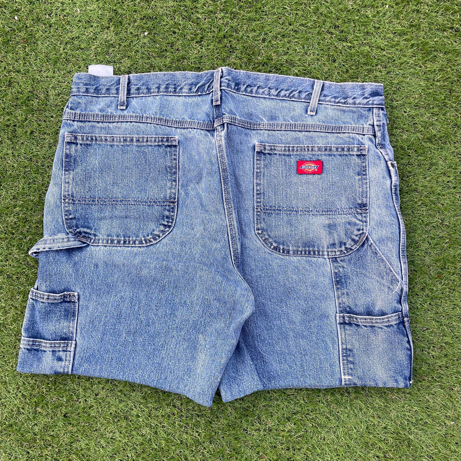 baggy dickies double knee, cut pants into jorts seamless 3