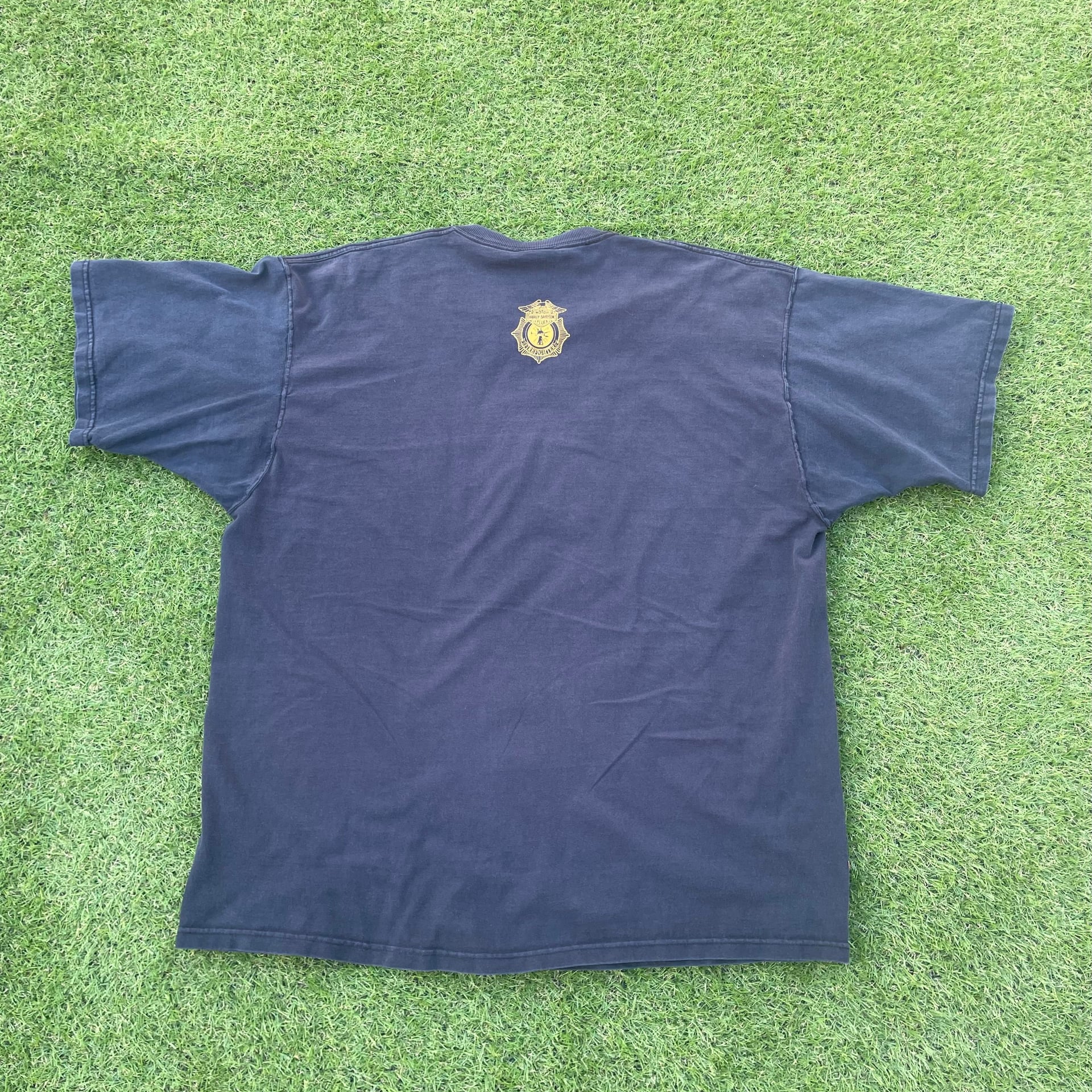 Harley Davidson Eagle Police 1 T-Shirt Black Size 3XL 2