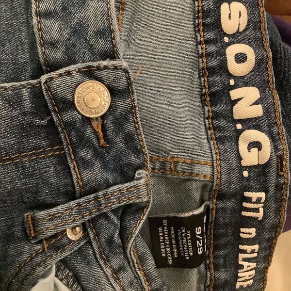 S.O.N.G. Fit n Flare Denim Jeans