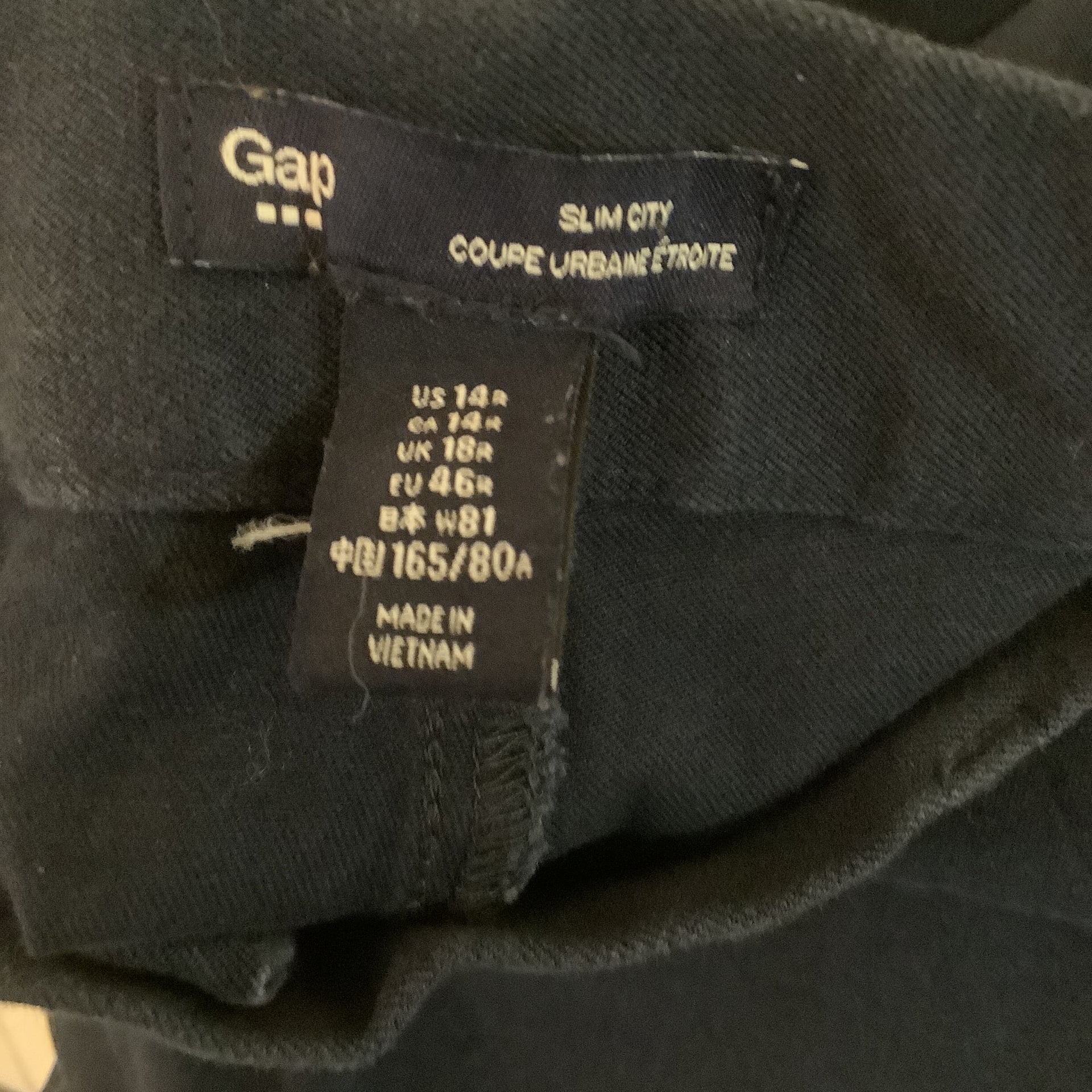 Gap Slim City Pants 2