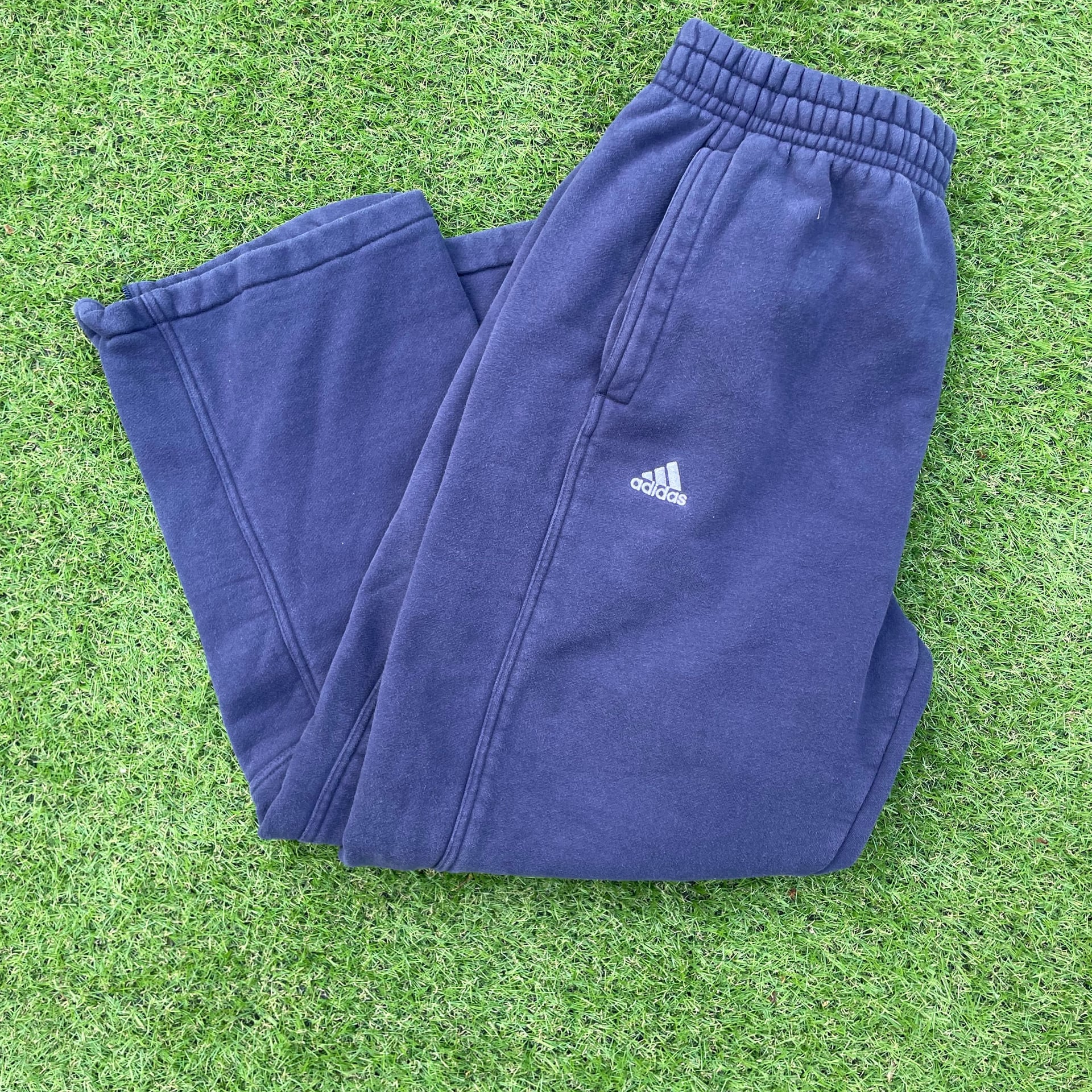 Vintage Adidas Tracksuit Pants Tagged L Fits 1