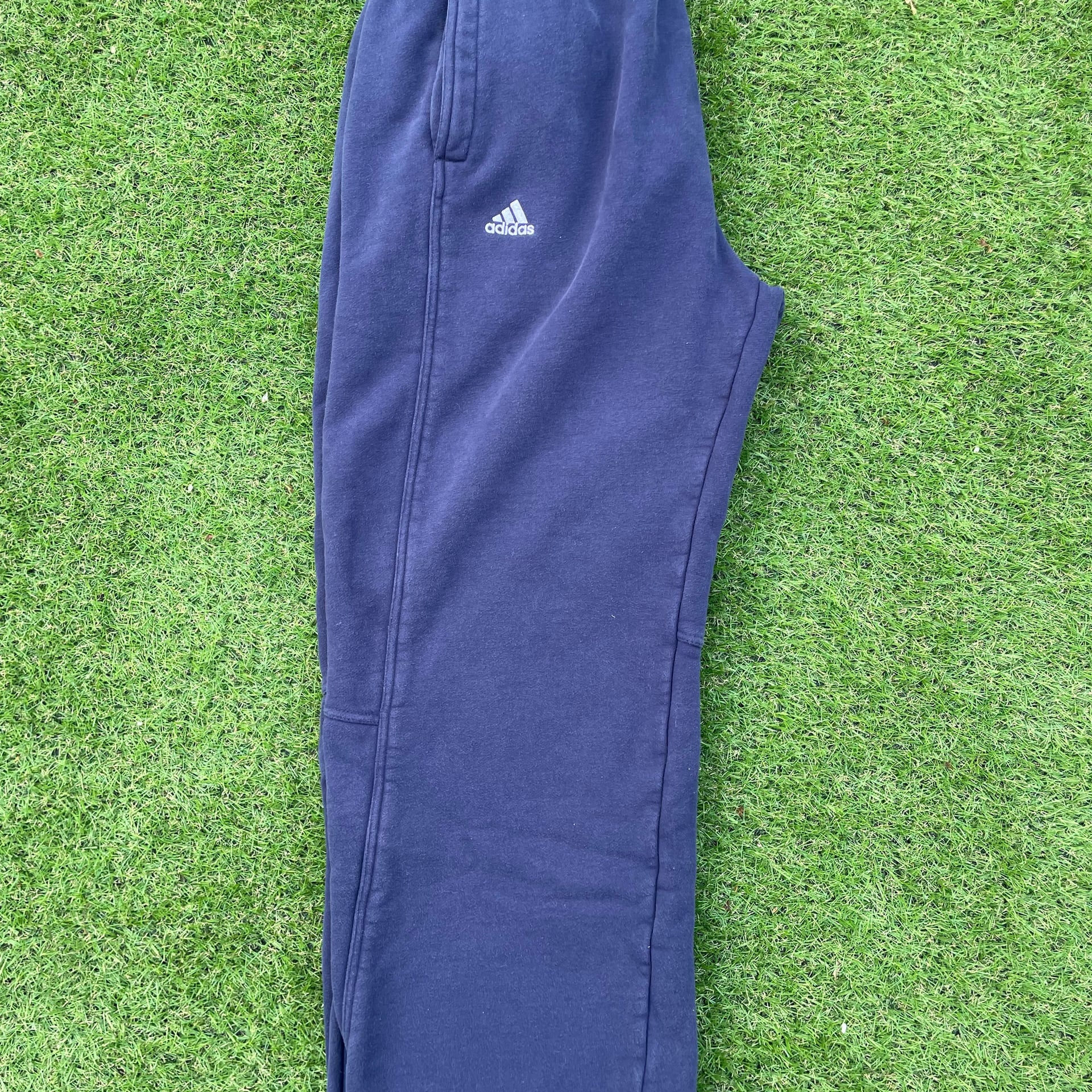 Vintage Adidas Tracksuit Pants Tagged L Fits 2