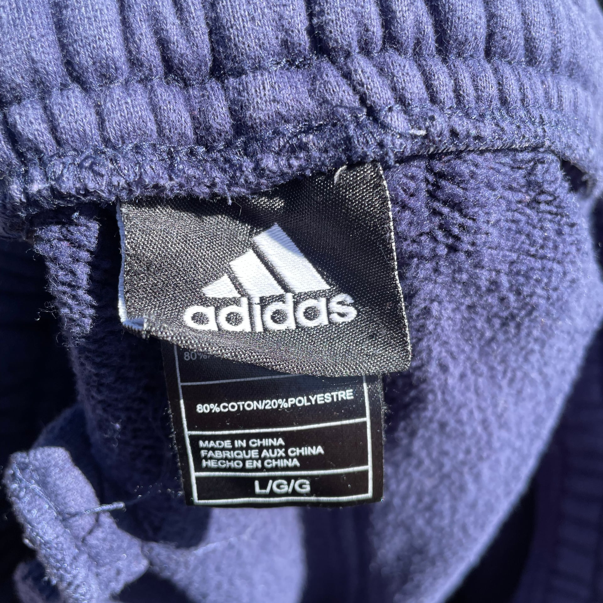 Vintage Adidas Tracksuit Pants Tagged L Fits 5