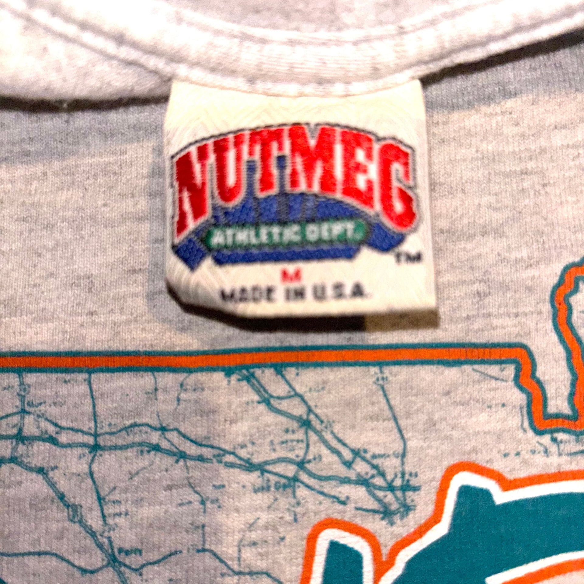 90's Miami Dolphins Nutmeg NFL T Shirt Size Medium – , 4
