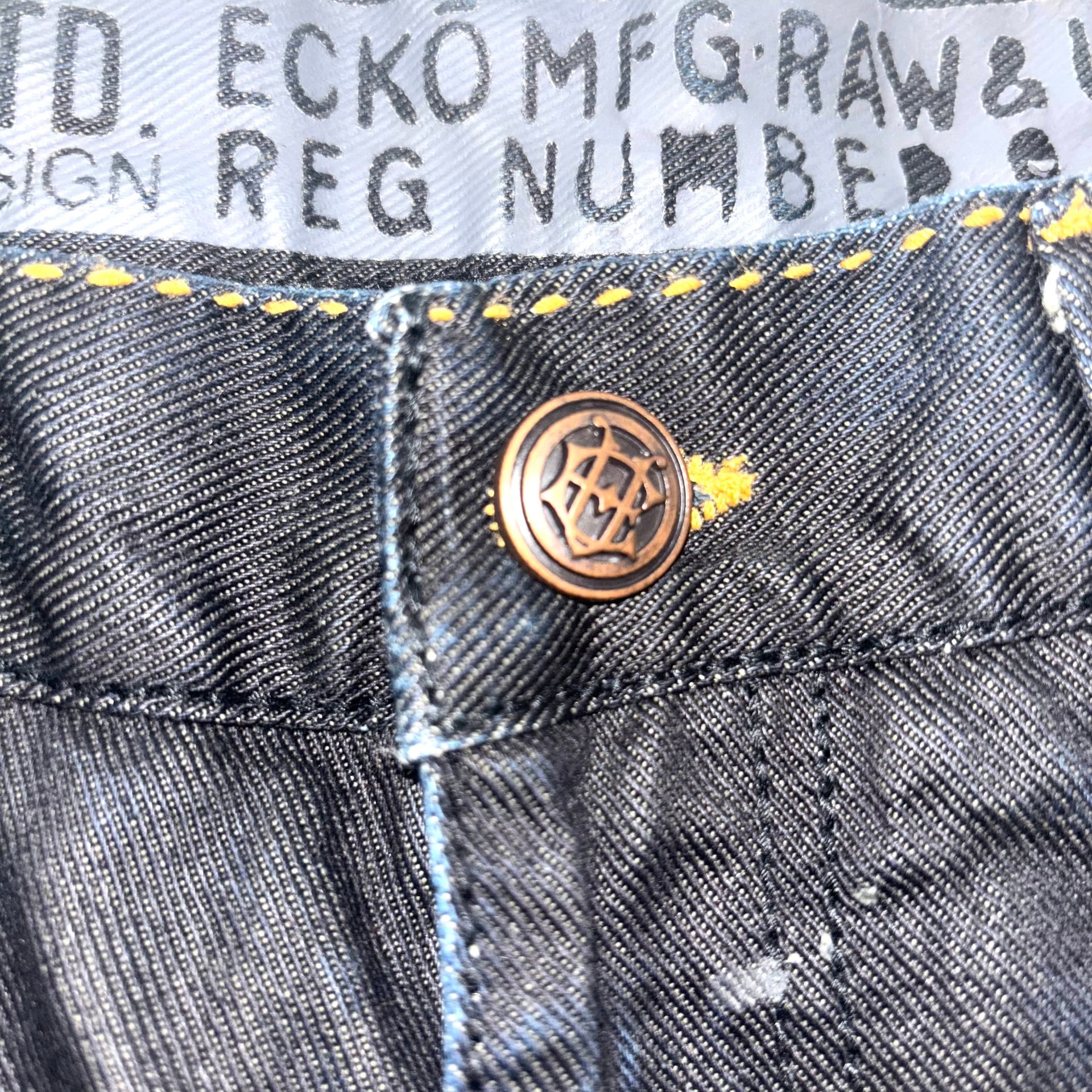 Ecko Unlimited Jeans with Stitching Size 36 2