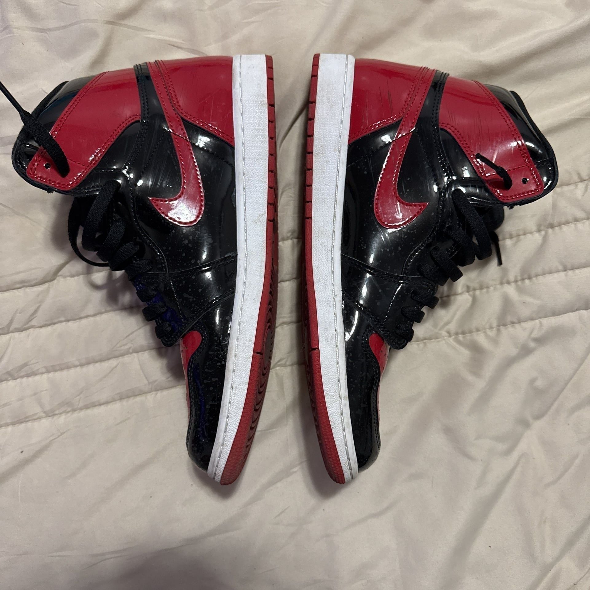 Size 11.5 - Air Jordan 1 Retro High 'Patent Bred' | eBay