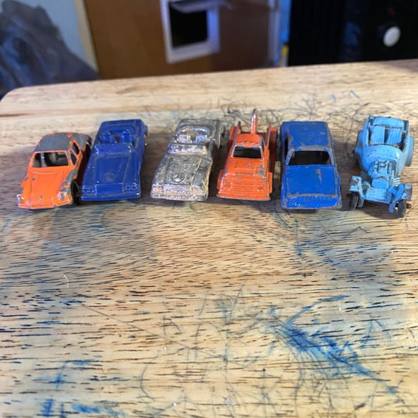 Vintage Die-Cast Toy Car Collection