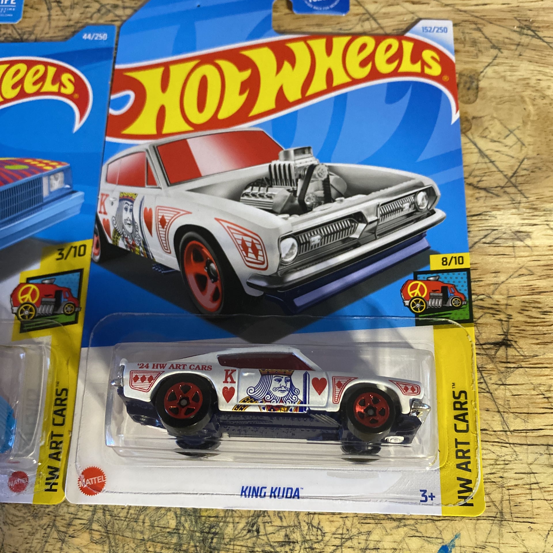 LOT of 3 HW ART CARS BY HOT WHEEL CAR 4