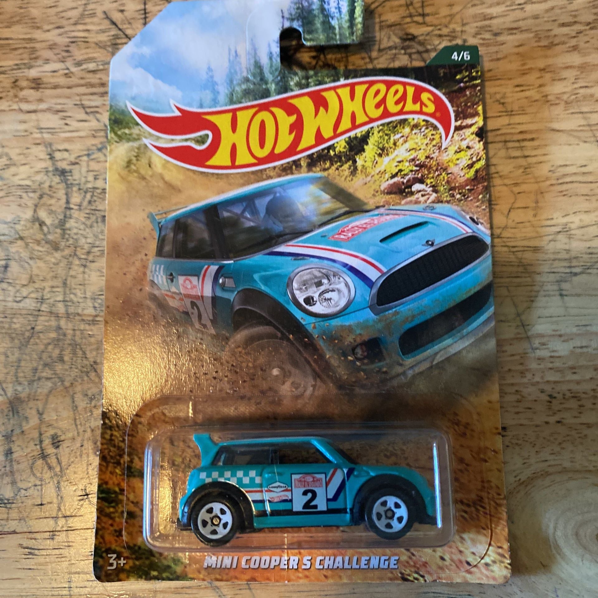 Mini Cooper S Rally Hot Wheels Diecast Car Great Gift for a Mini Lover - , 1