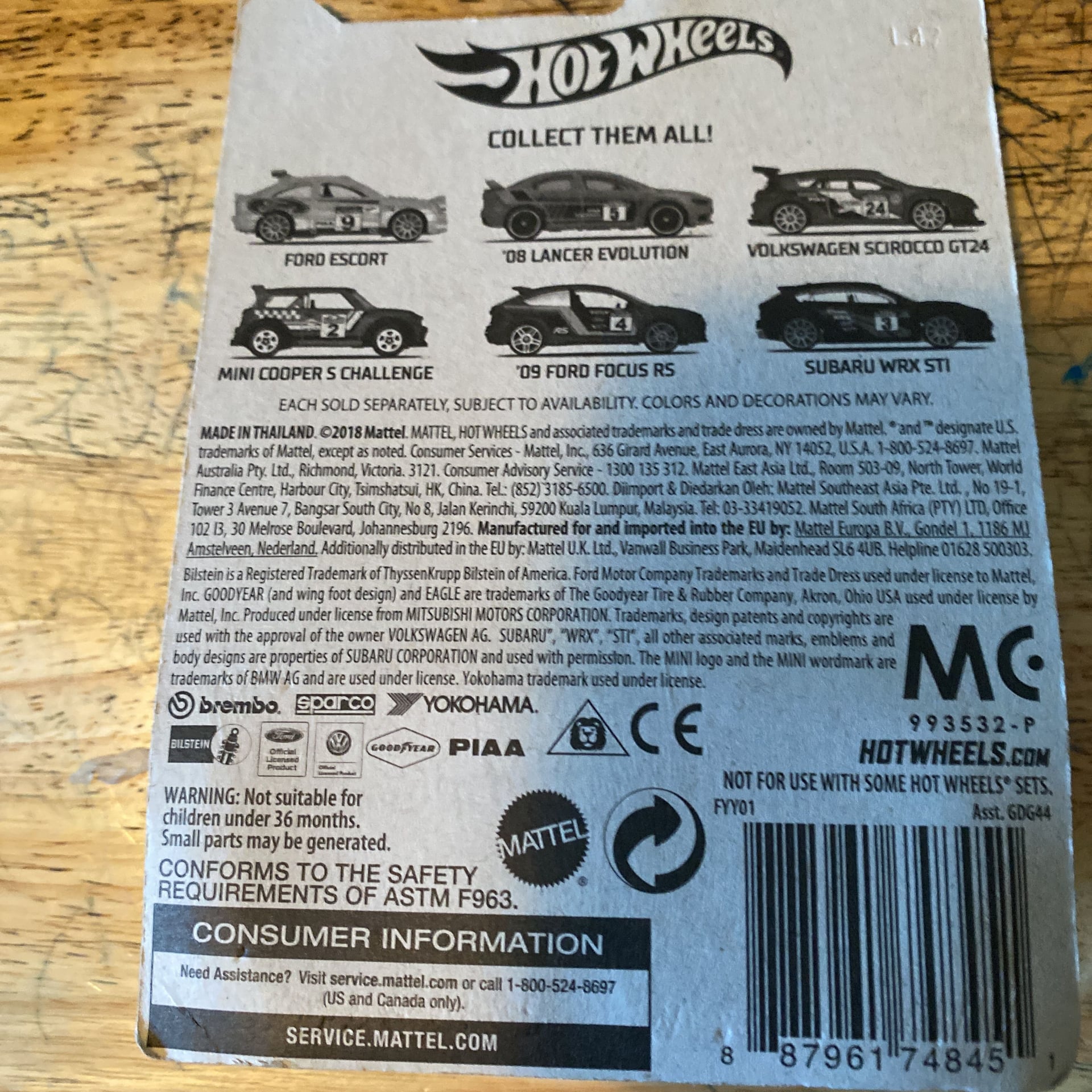 Mini Cooper S Rally Hot Wheels Diecast Car Great Gift for a Mini Lover - , 2