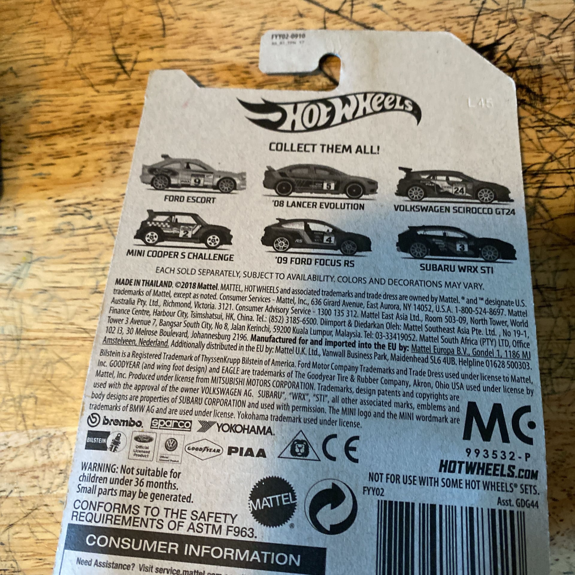 HOT WHEELS : '09 FORD FOCUS RS 2