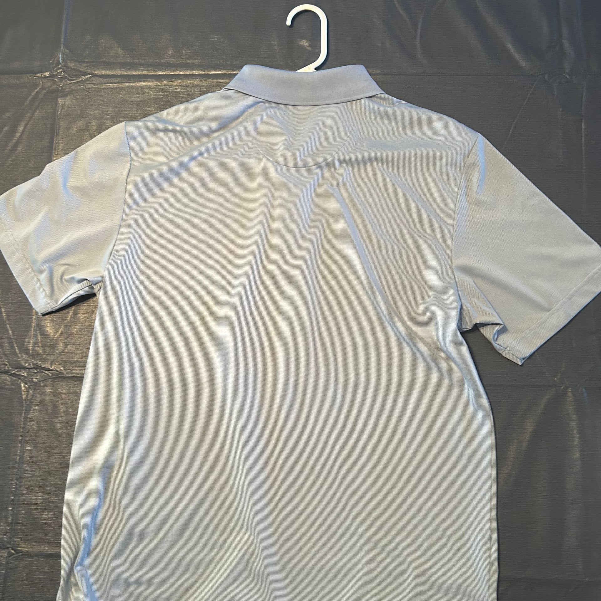 PGA Tour Golf Shirt Men's L Collared Short Sleeve Polo With Logo 2