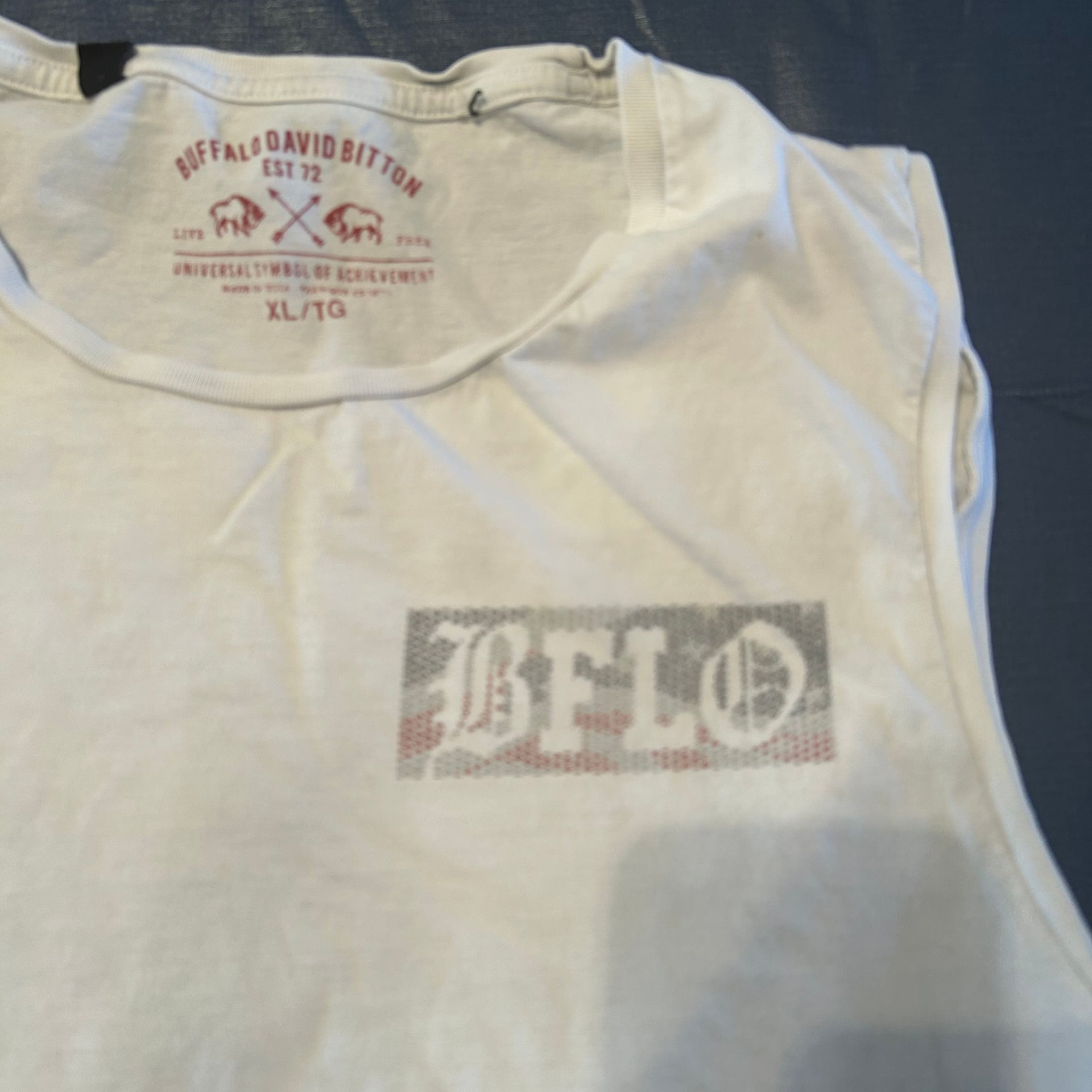Buffalo David Bitton Men's Short Sleeve Americana Tee “Live Free” 3