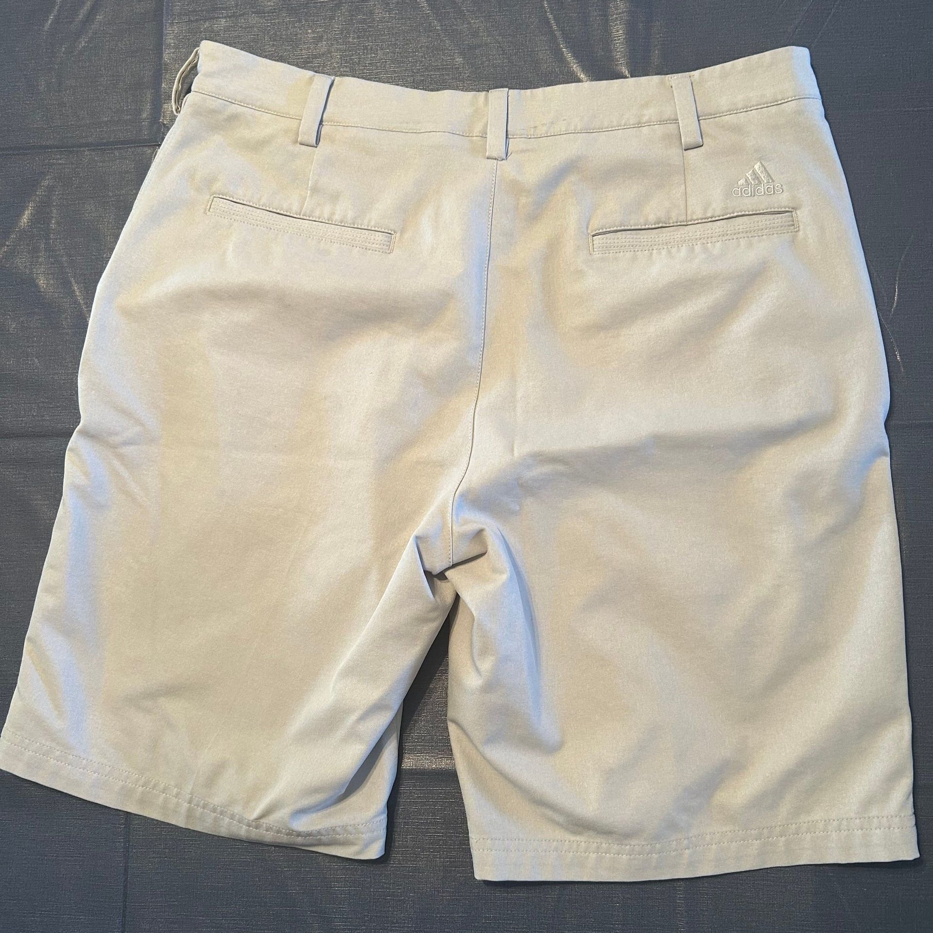 Adidas Mens Beige Golf Shorts Size 34 2