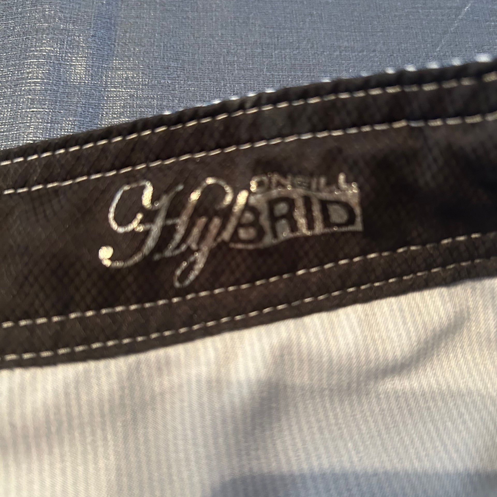 O'Neill Striped Blue and White Bermuda Shorts sz 34 4