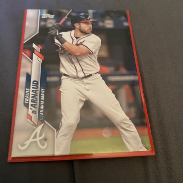 2020 Topps Series 2 Baseball Meijer Purple Travis D'Arnaud Braves