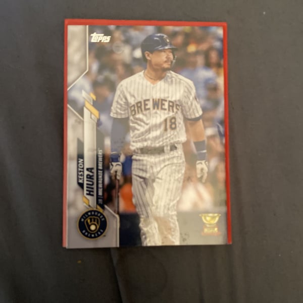 2019 Topps Update Keston Hiura -X8, 12 Rookies, 27 Gold Cup -See Description X51