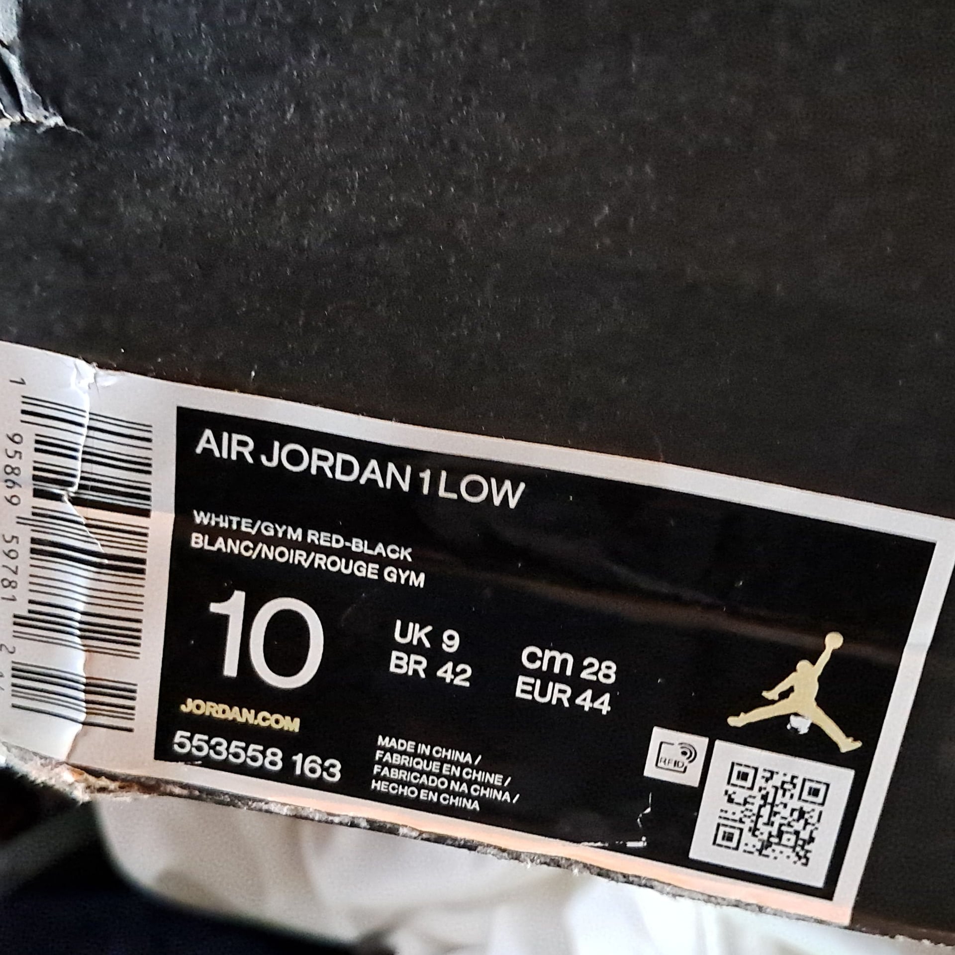 Nike Air Jordan 1 Low "Bulls" 12
