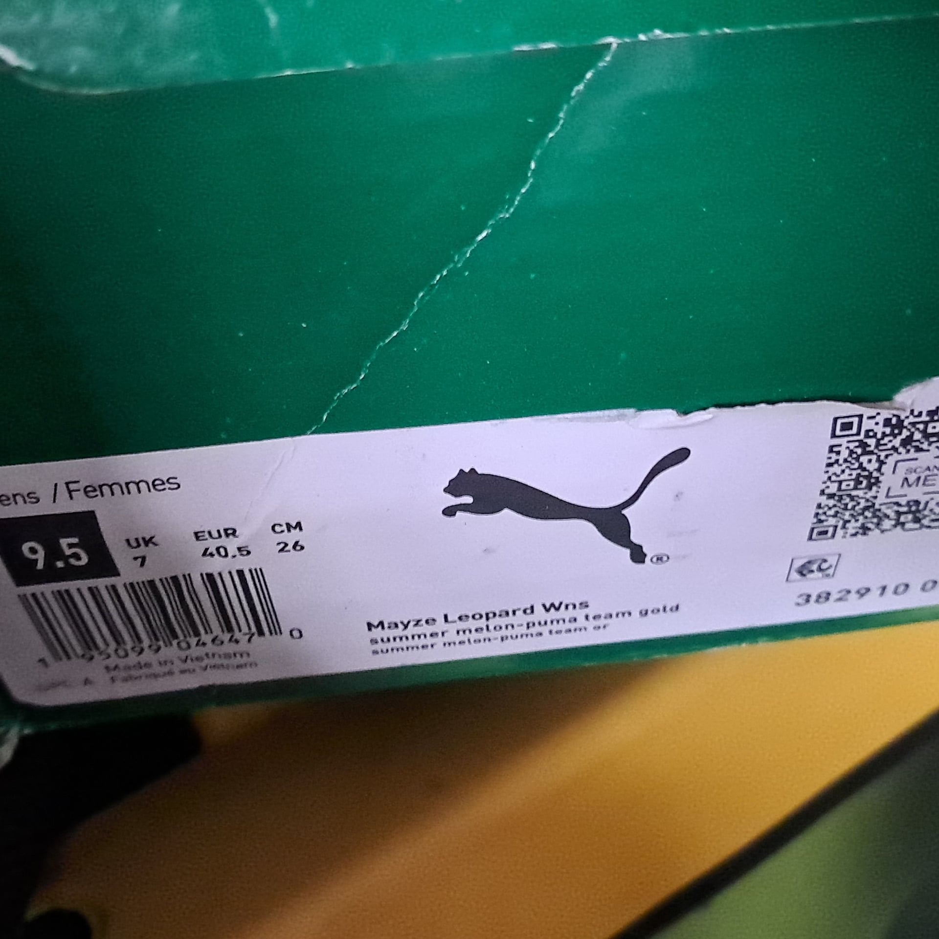 Puma Mayze Leopard Wns Sneakers - Women's 9.5 10