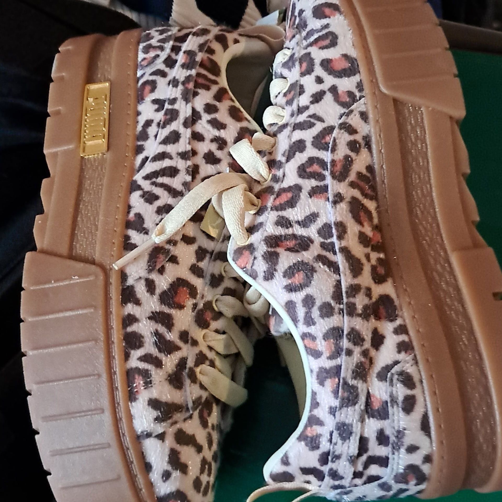 Puma Mayze Leopard Wns Sneakers - Women's 9.5 6