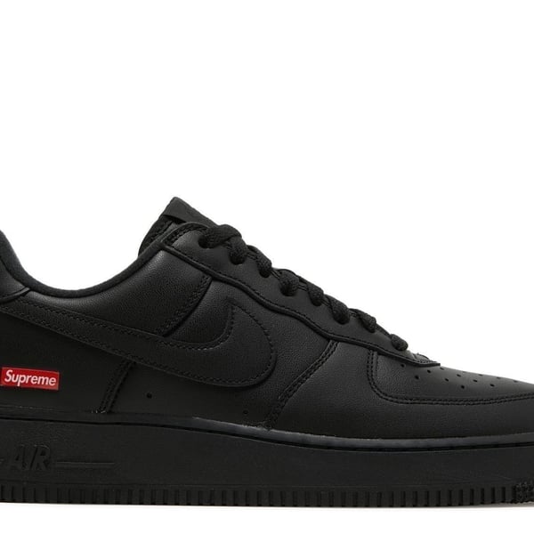 Nike Supreme X Air Force 1 Low 'Box Logo - Black