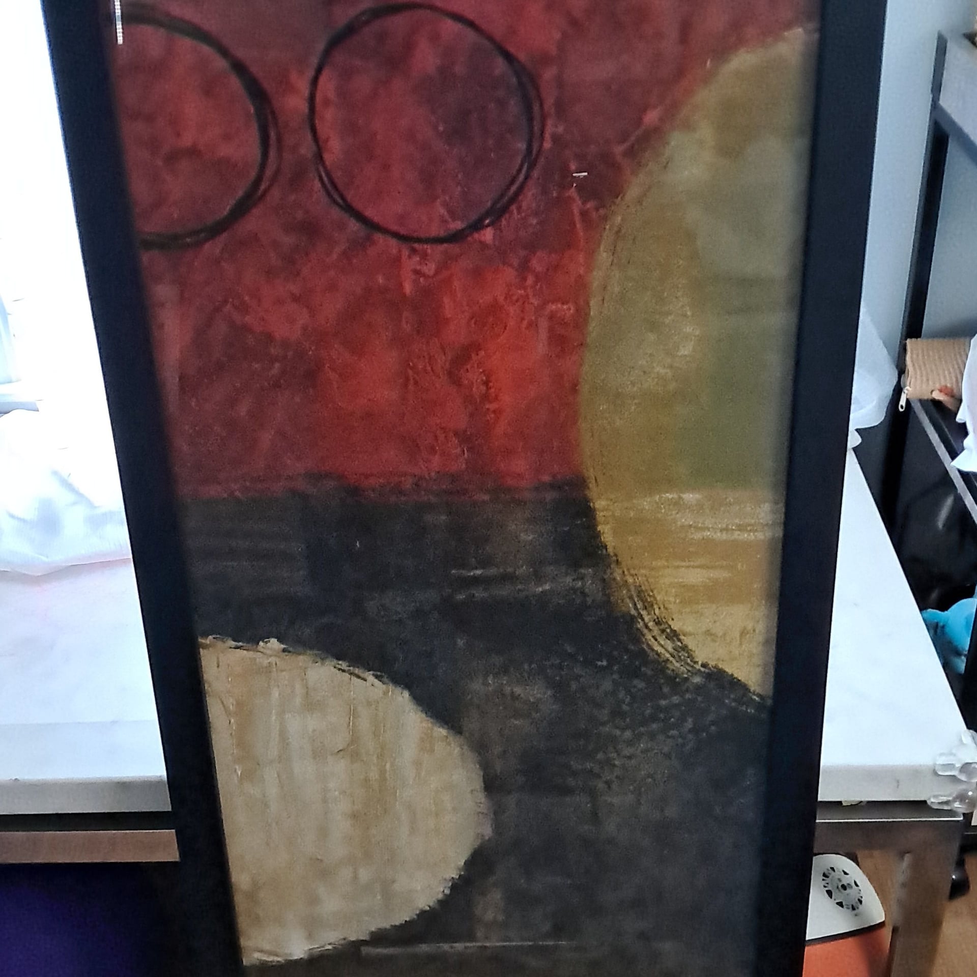 Abstract Modern Framed Art Print 7