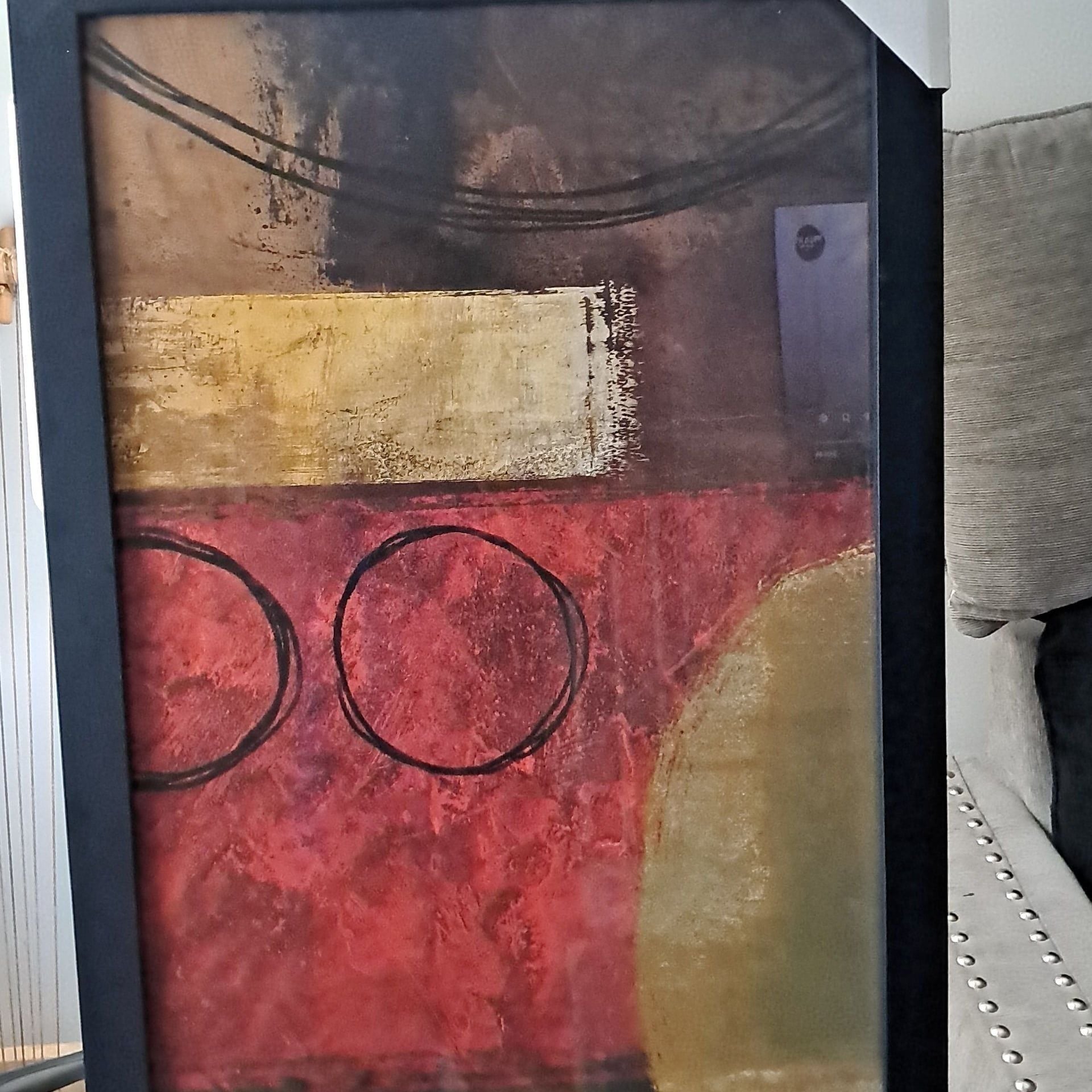 Abstract Modern Framed Art Print 2
