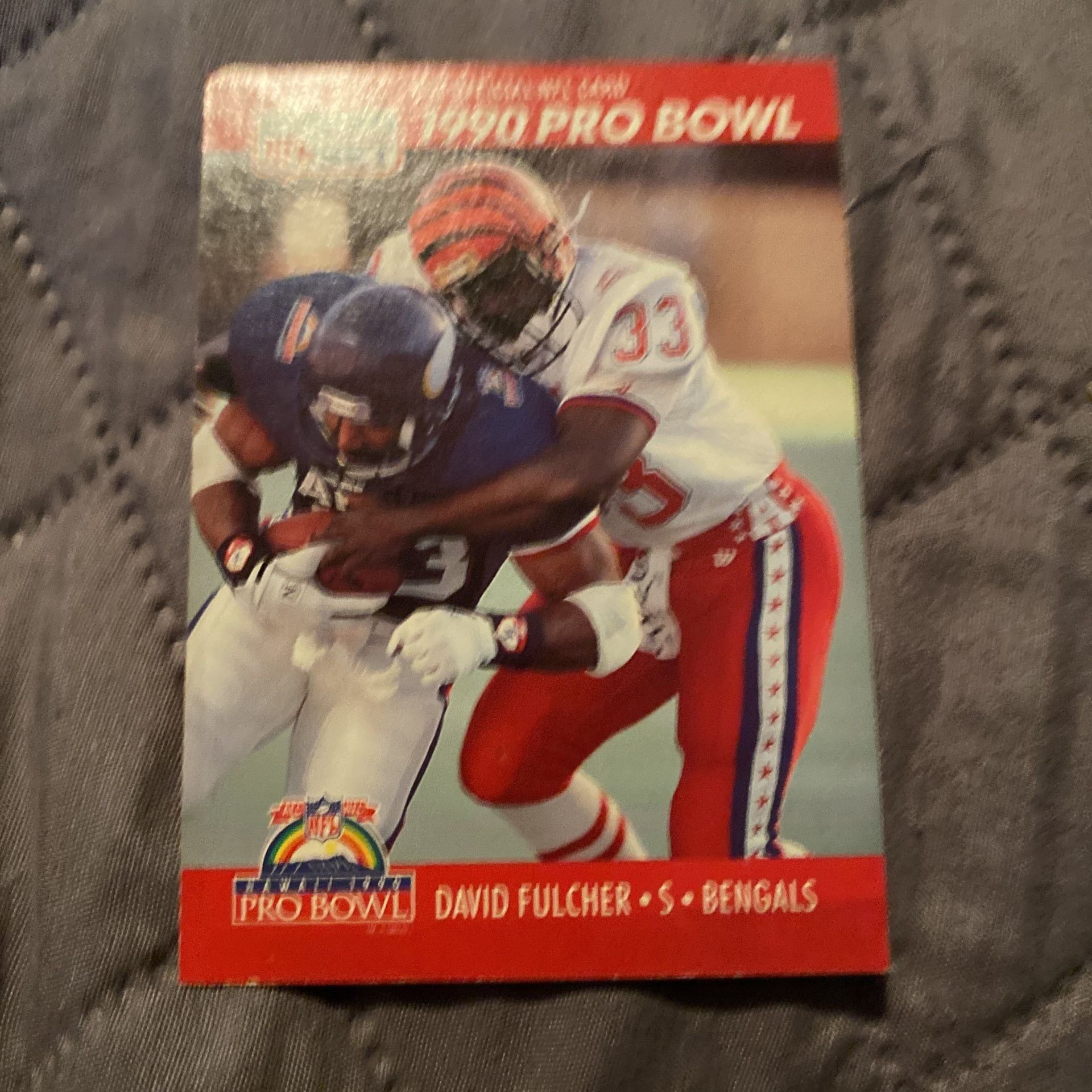 1990 Pro Set 342 David Fulcher 1