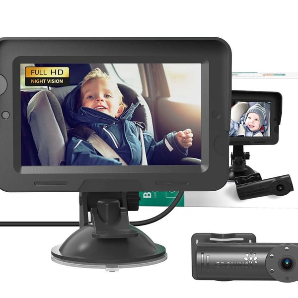 Full HD Night Vision Baby Car Monitor