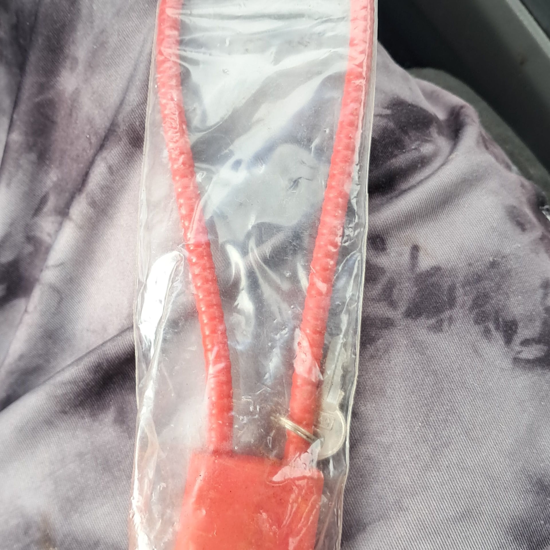 Red Heavy-Duty Cable Lock 2