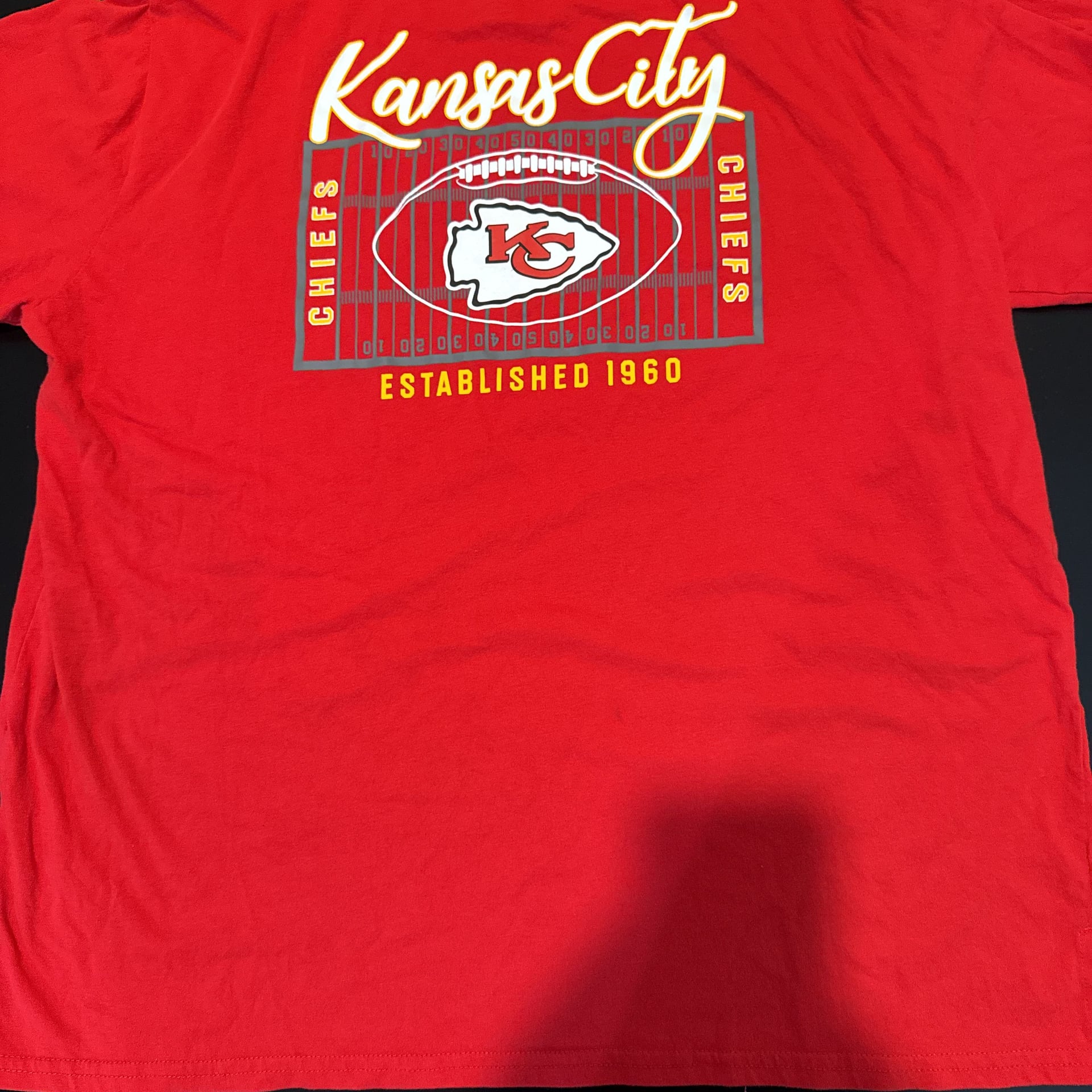 Nike Kansas City Chiefs Womens Pocket T-Shirt - RED, 5