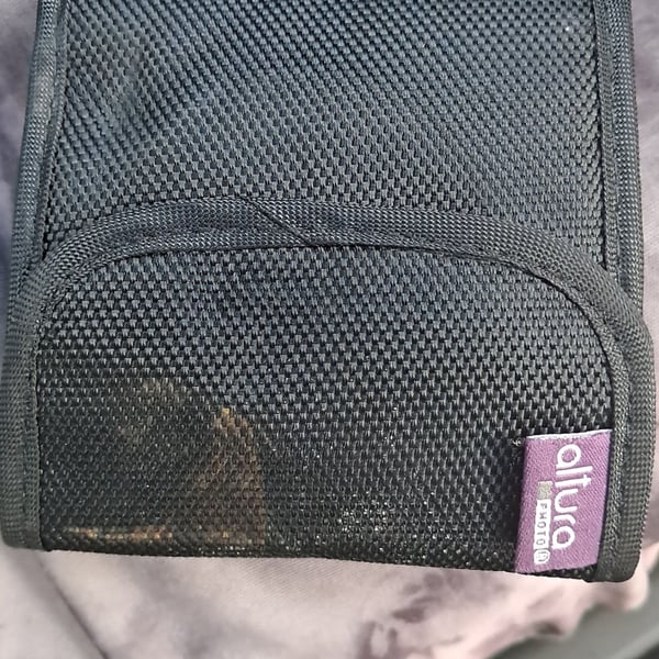 Altura Slim Black Travel Wallet
