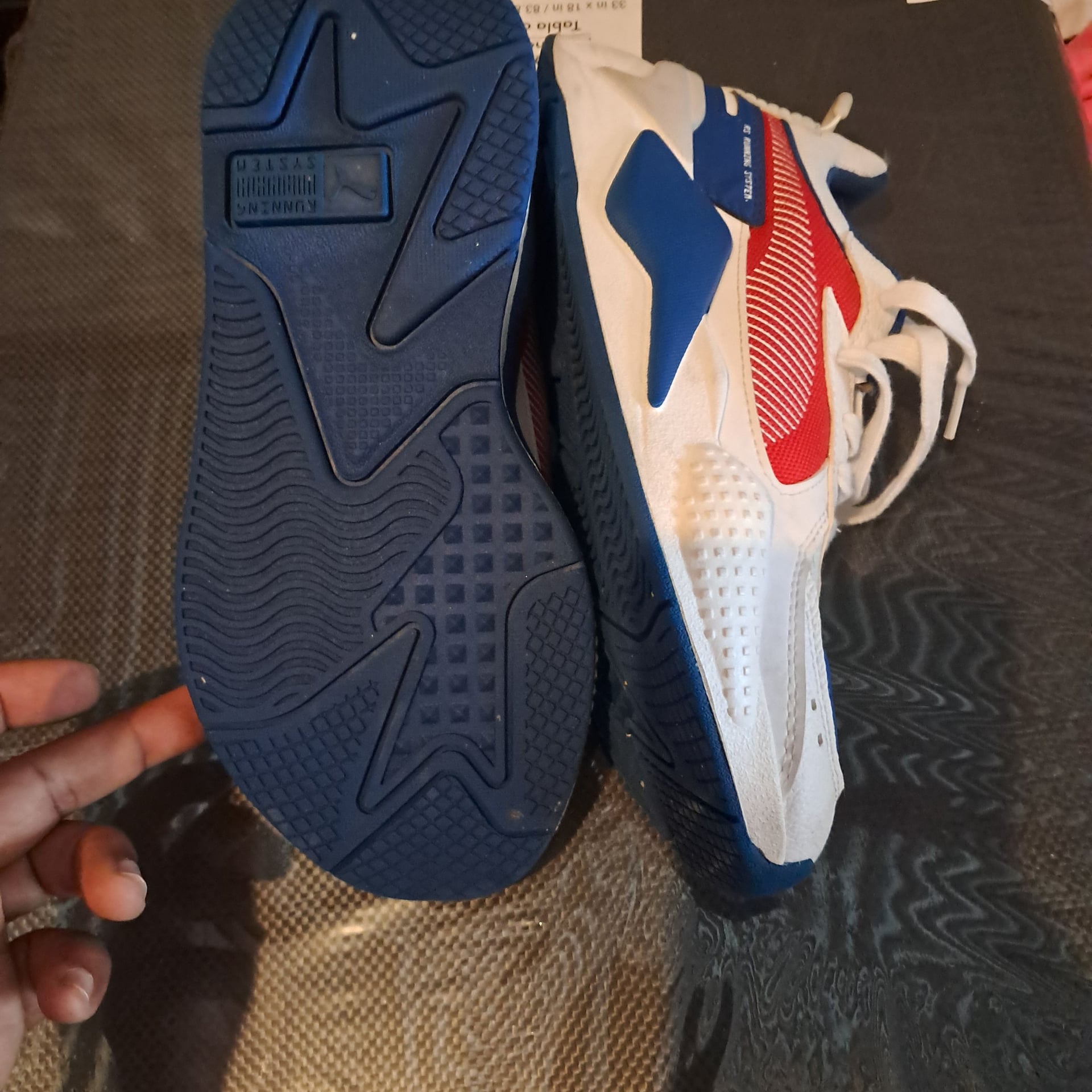 Puma RS-X Reinvent Running Shoes - White/Red/Blue 3