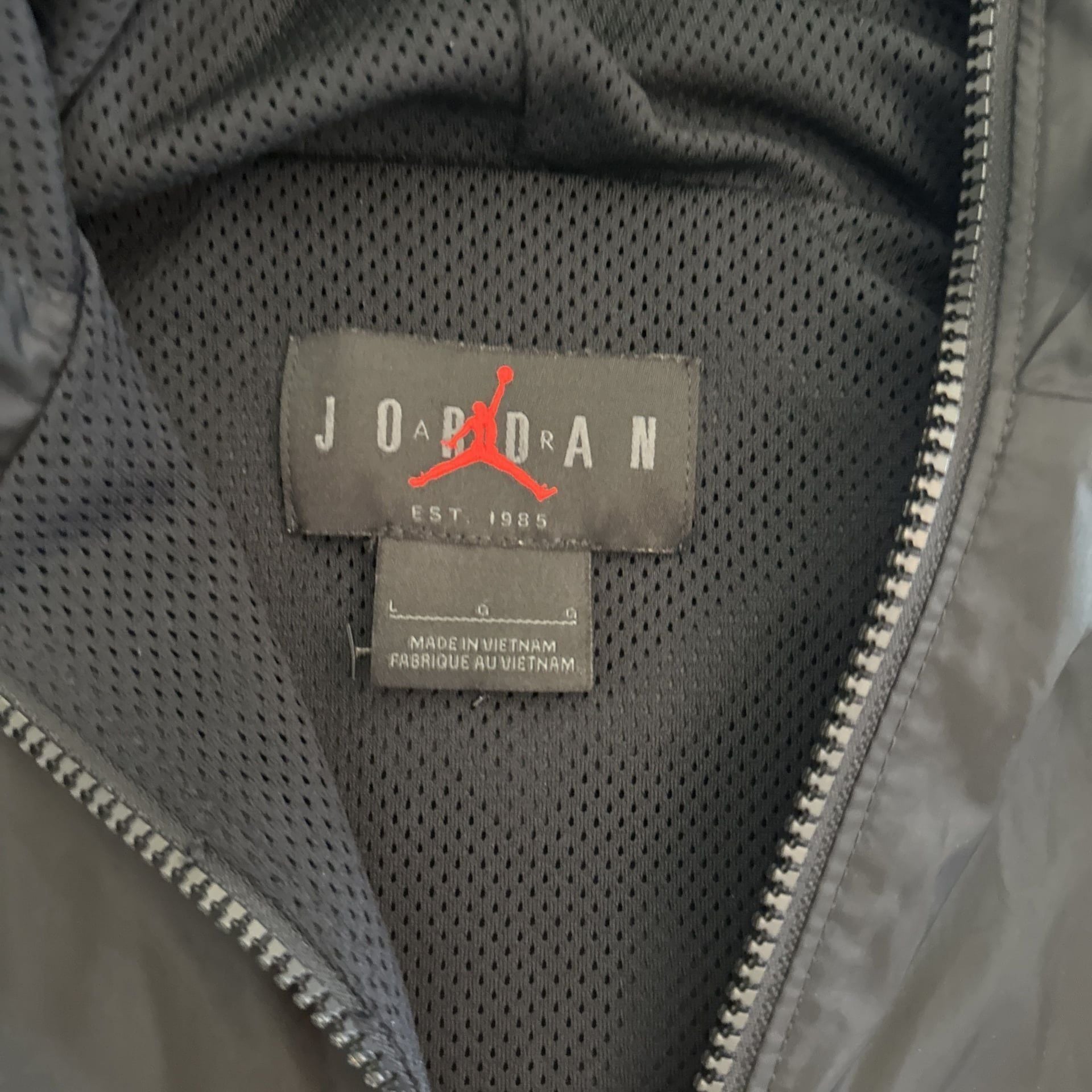 Nike Jordan Flight MVP Hoodie PullOver Jackie Size L Color Orange Black... 5