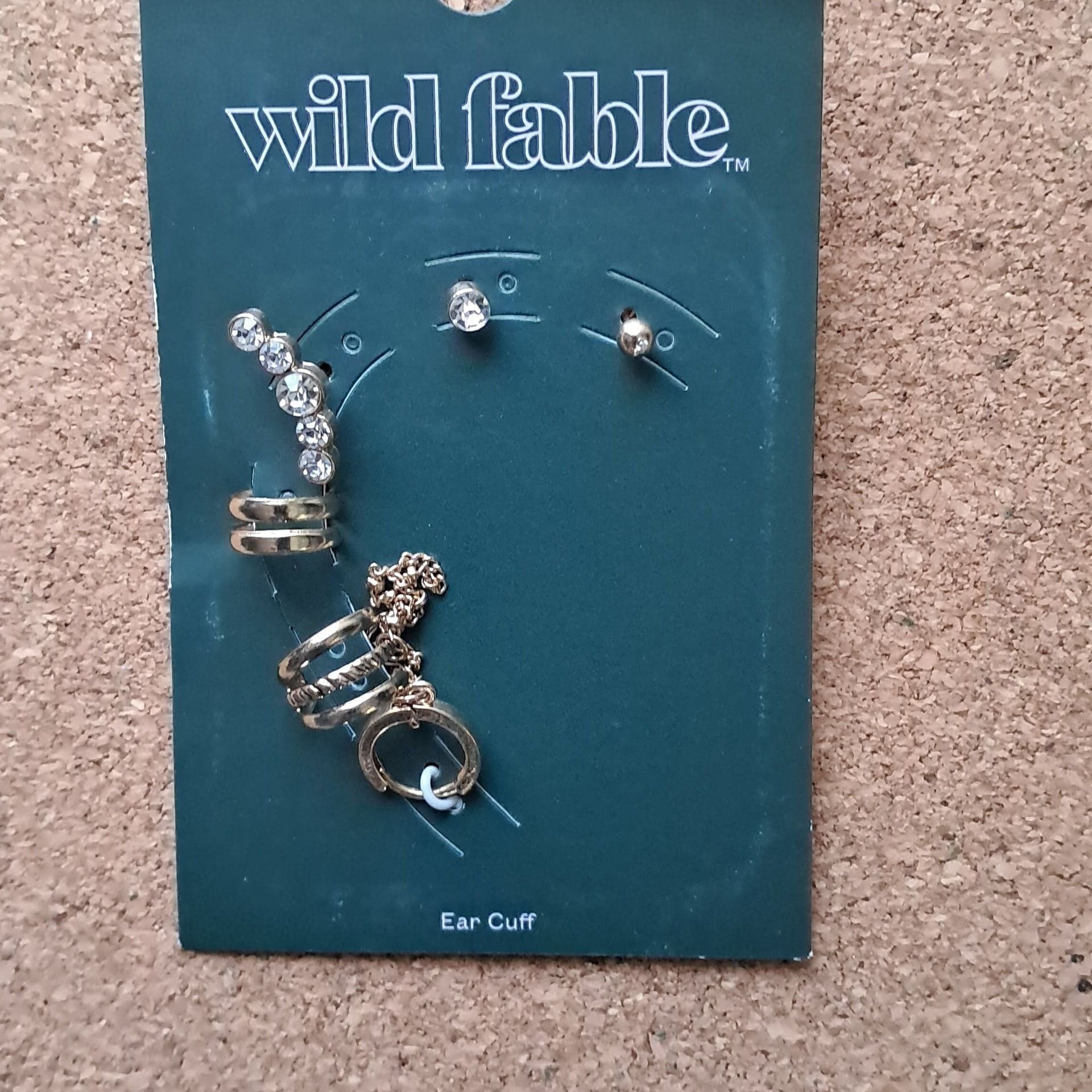 Wild Fable Mixed Metal Ear Cuff Set 1