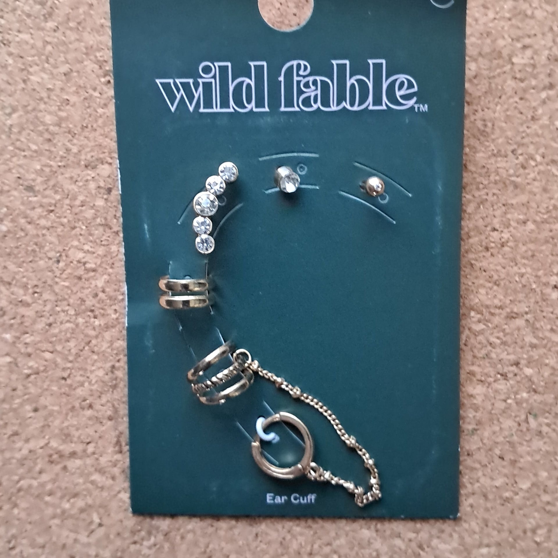 Wild Fable Ear Cuff Set with Studs and Chains 4