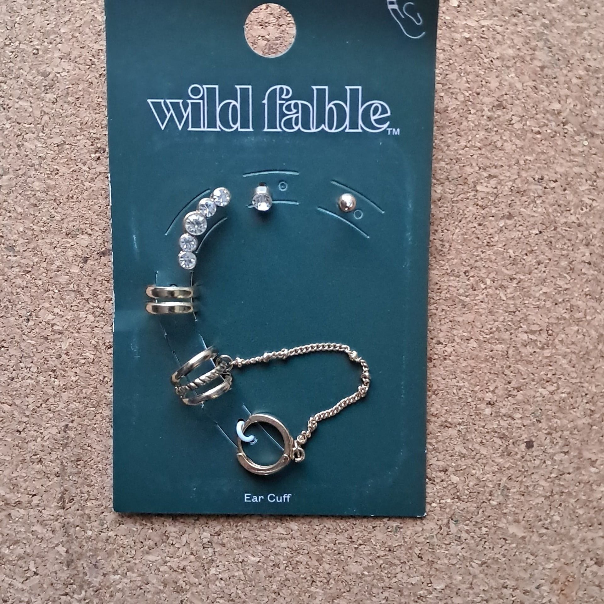 Wild Fable Ear Cuff Set with Studs and Chains 2