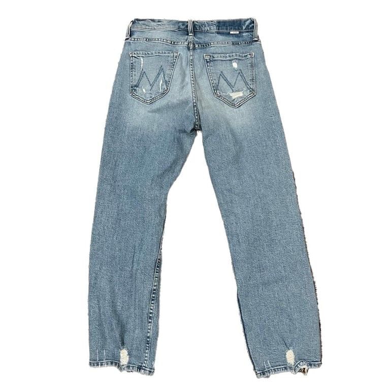 Mother The Tomcat The Confession High Rise Distressed Jeans Size 27 3