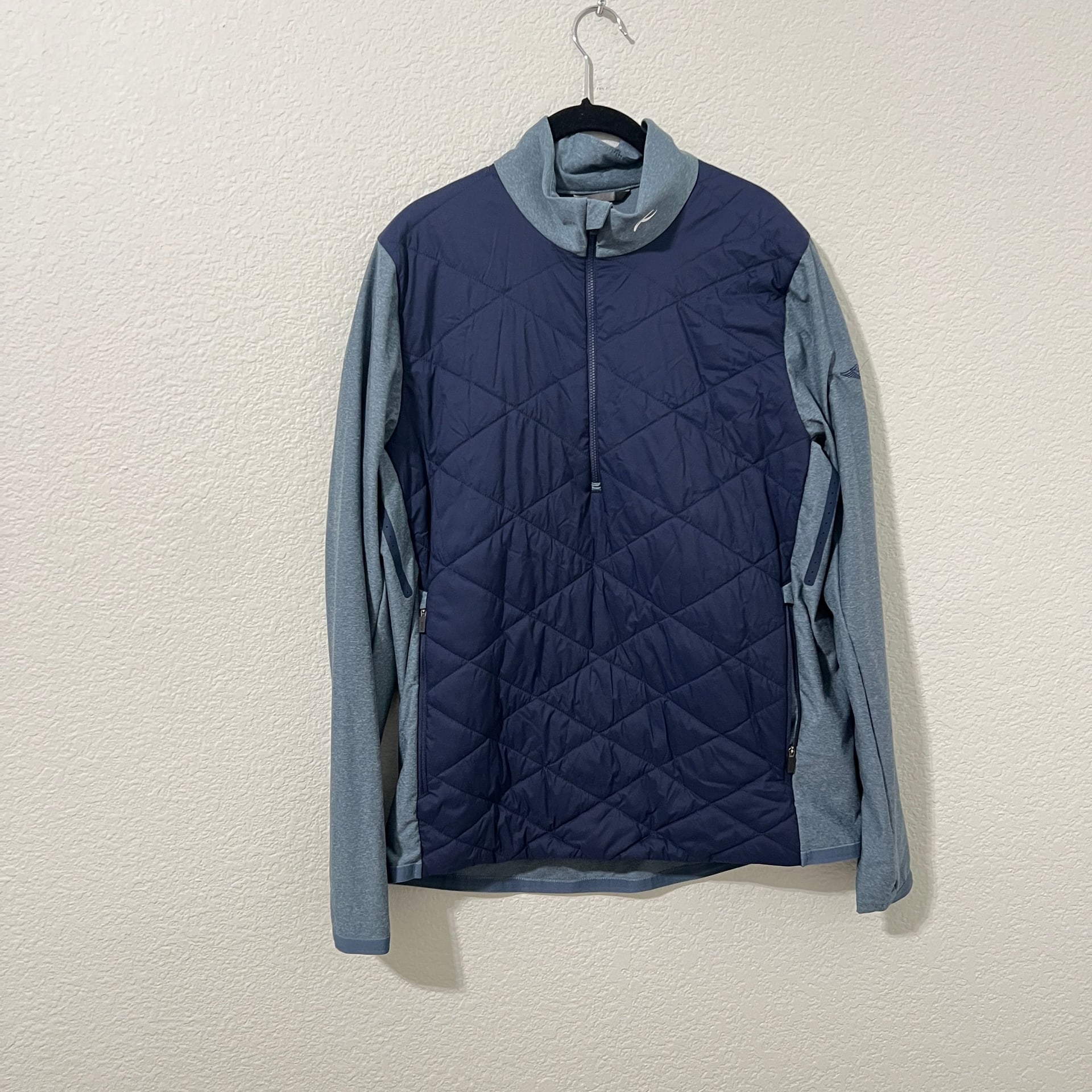 Kjus Release Half Zip Jacket Steel Blue/Atlanta Olympic Club Size 50 / Medium 2